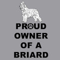 Briard Proud Owner - Adult Unisex Crewneck Sweatshirt