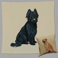 Briard Pillow Cover