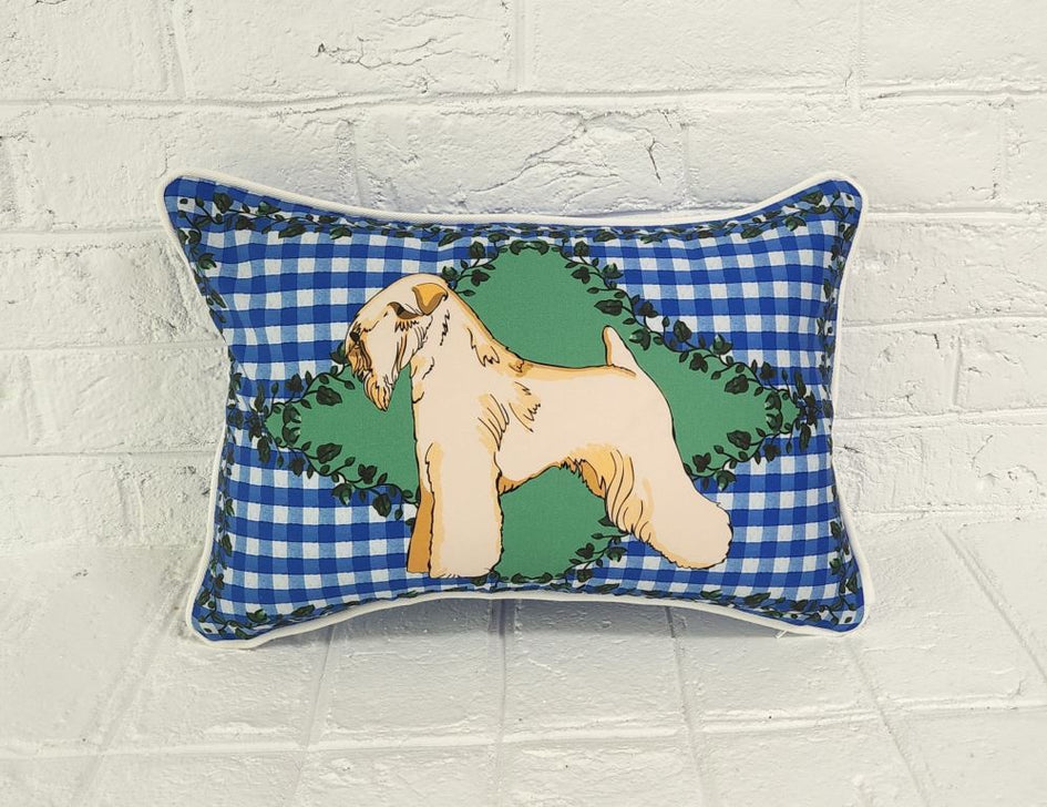 Soft Coated Wheaten Terrier Pillow Cover
