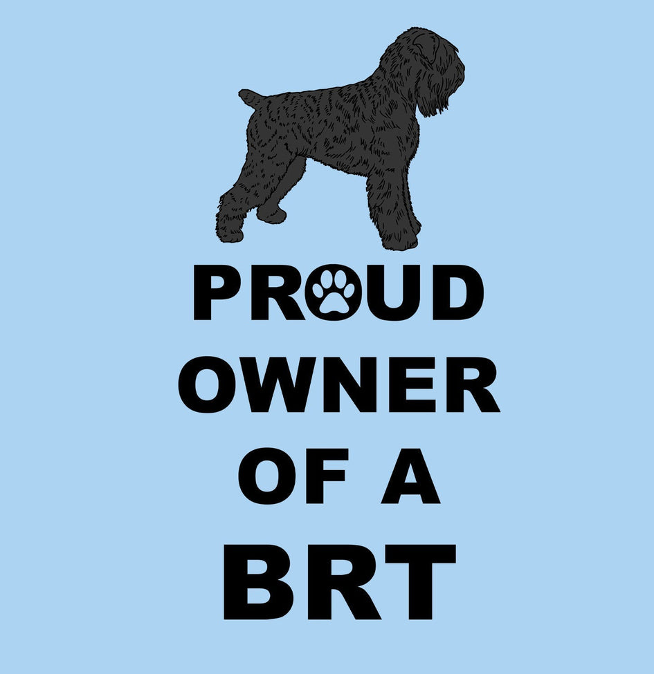 Black Russian Terrier Proud Owner - Adult Unisex T-Shirt