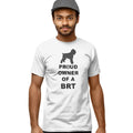 Black Russian Terrier Proud Owner - Adult Unisex T-Shirt
