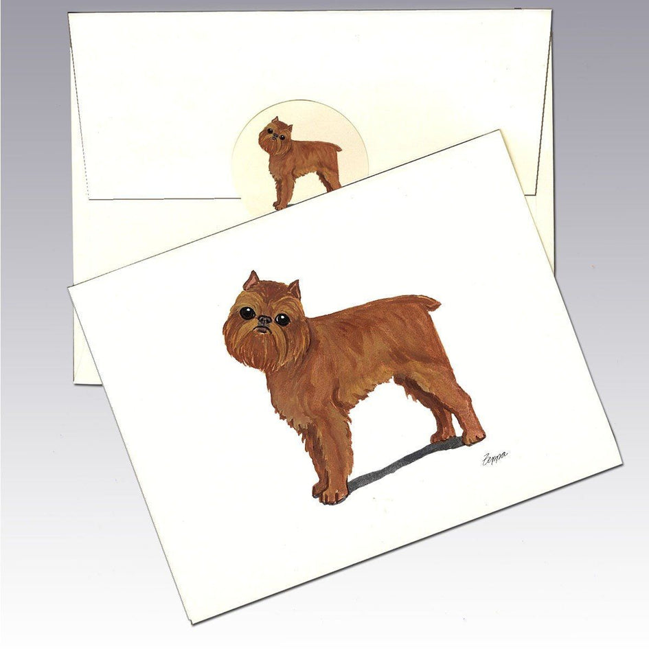 Brussels Griffon Note Cards