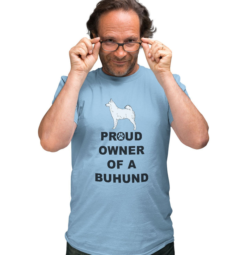 Norwegian Buhund Proud Owner - Adult Unisex T-Shirt