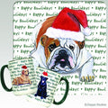 Bulldog Holiday Mug