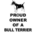 Bull Terrier Proud Owner - Women's V-Neck T-Shirt