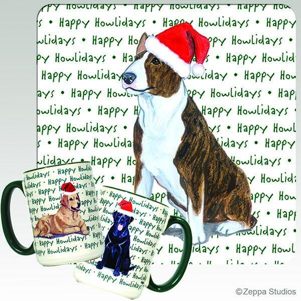 Bull Terrier Holiday Mug