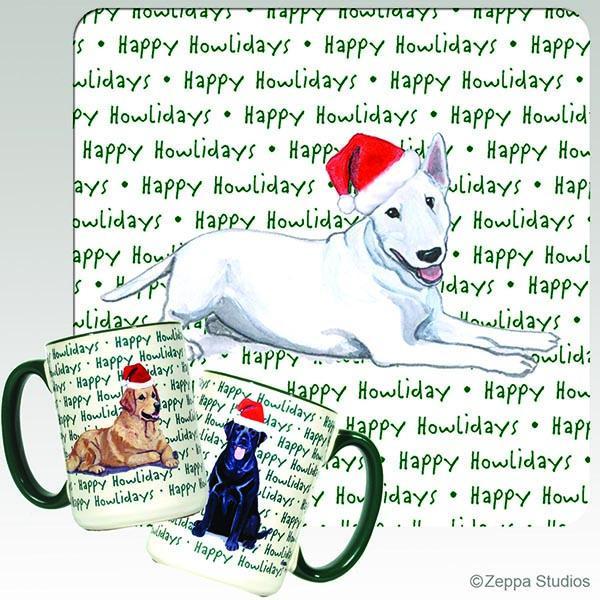 Bull Terrier Holiday Mug