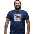 Redbone Coonhound Love Text - Adult Unisex T-Shirt