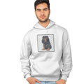 Black & Tan Cavalier King Charles Spaniel Love Text - Adult Unisex Hoodie Sweatshirt