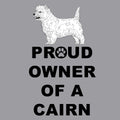 Cairn Terrier Proud Owner - Women's V-Neck T-Shirt