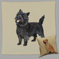 Cairn Terrier Pillow Cover