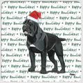 Cane Corso "Happy Howlidays" Coaster