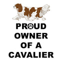 Cavalier King Charles Spaniel Proud Owner - Women's V-Neck T-Shirt