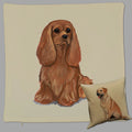 Cavalier King Charles Spaniel Pillow Cover