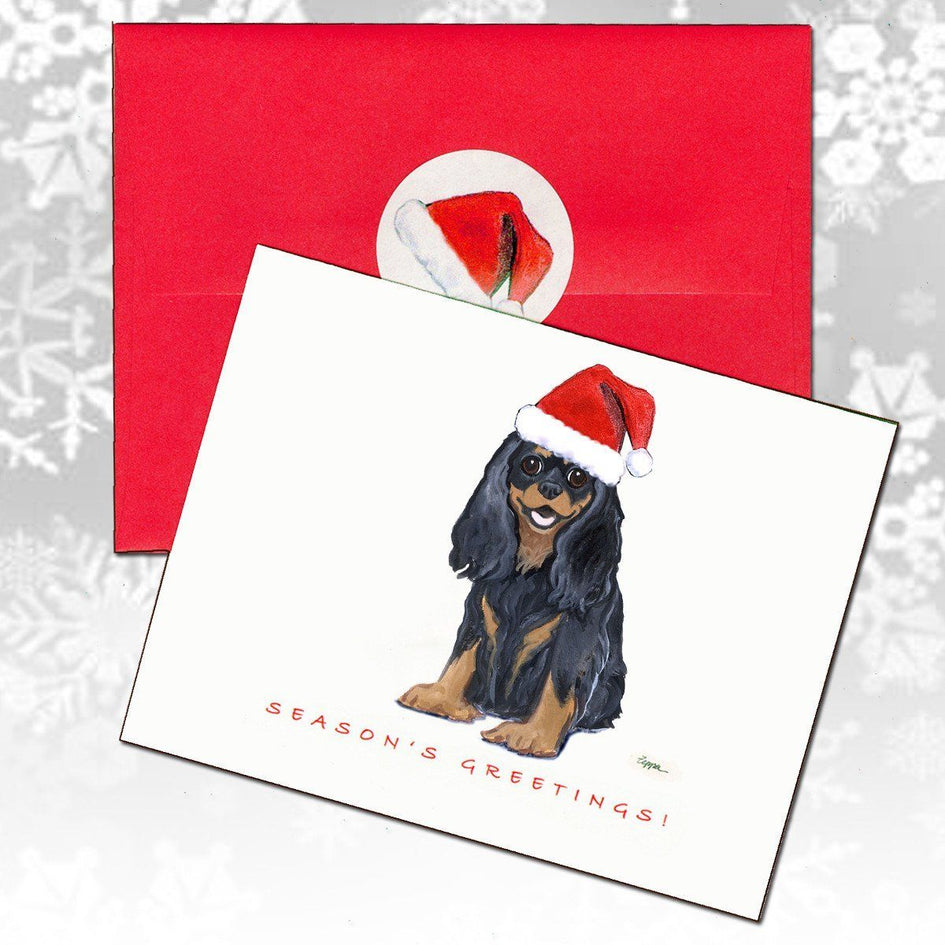 Cavalier King Charles Spaniel Christmas Note Cards