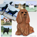 Cavalier King Charles Spaniel Scenic Square Coaster
