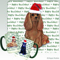 Cavalier King Charles Spaniel Holiday Mug
