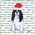 Cavalier King Charles Spaniel "Happy Howlidays" Coaster