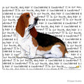 Basset Hound Cutting Board