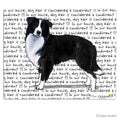 Border Collie Cutting Board