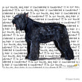 Bouvier des Flandres Cutting Board