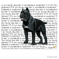 Cane Corso Cutting Board