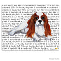 Cavalier King Charles Spaniel Cutting Board