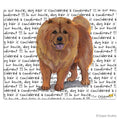 Chow Chow Cutting Board
