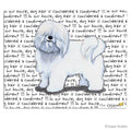 Coton de Tulear Cutting Board
