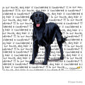 Flat-Coated Retriever Cutting Board