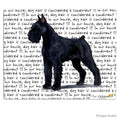 Giant Schnauzer Cutting Board