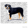 Greater Swiss Mountain Dog Cutting Board