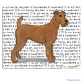 Irish Terrier Cutting Board