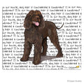 Irish Water Spaniel Cutting Board