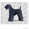 Kerry Blue Terrier Cutting Board