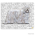 Komondor Cutting Board