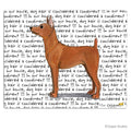 Miniature Pinscher Red Cutting Board