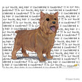 Norwich Terrier Cutting Board