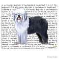 Old English Sheepdog Cutting Board