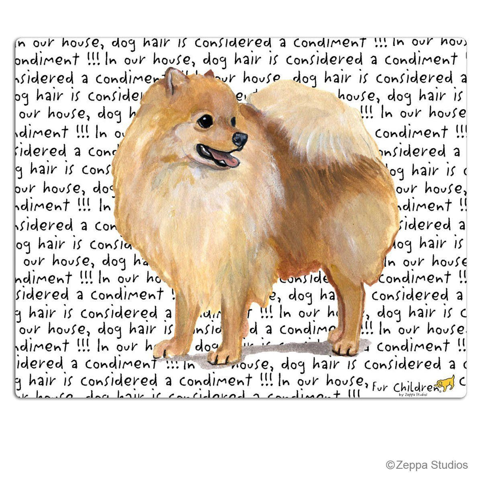Pomeranian, Red Cutting Board AKC Shop