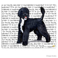 Portuguese Water Dog Cutting Board