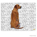 Rhodesian Ridgeback Cutting Board