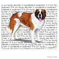 Saint Bernard Cutting Board