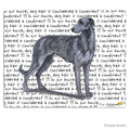 Scottish Deerhound Cutting Board