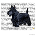 Scottish Terrier Cutting Board