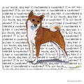 Shiba Inu Cutting Board