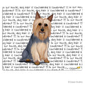 Silky Terrier Cutting Board