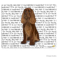 Sussex Spaniel Cutting Board