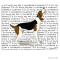 Treeing Walker Coonhound Cutting Board