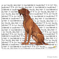 Vizsla Cutting Board